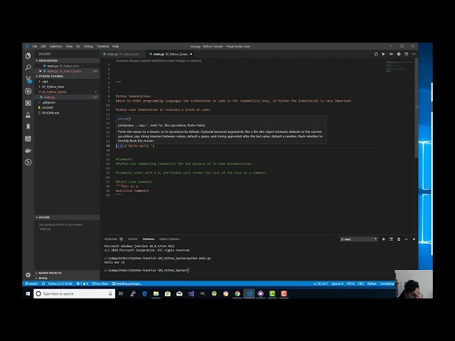Tutorial Python Tagalog Version part 3