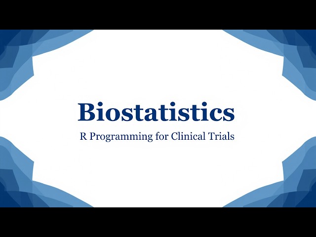 Intro to The Clinical Mindset  R Programming for Pharma