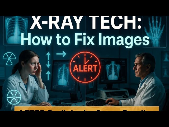 X-Ray Tech: How to Fix Images After Radiologist Starts Reading