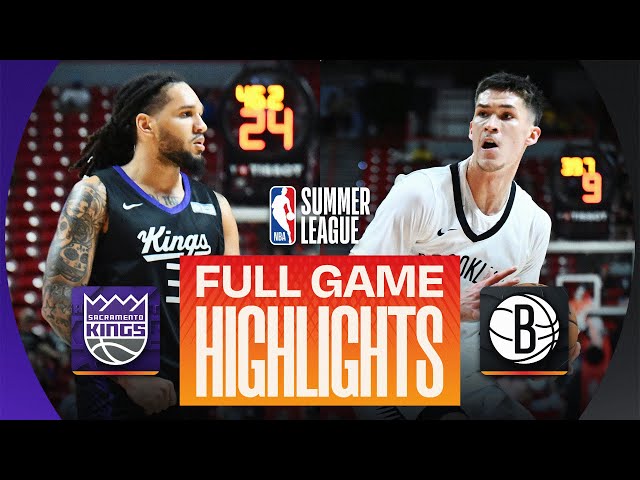 KINGS vs NETS | LAS VEGAS SUMMER LEAGUE | FULL GAME HIGHLIGHTS | July 14, 2026