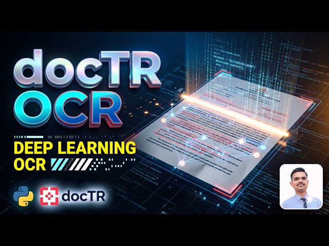 docTR OCR Python Tutorial | Deep Learning OCR for Text Detection & Recognition