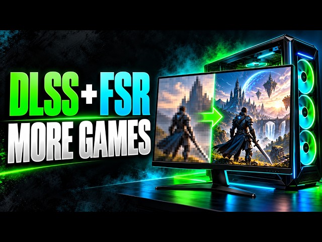 OptiScaler Client Tutorial - Use DLSS, FSR & Frame Generation in Compatible Games