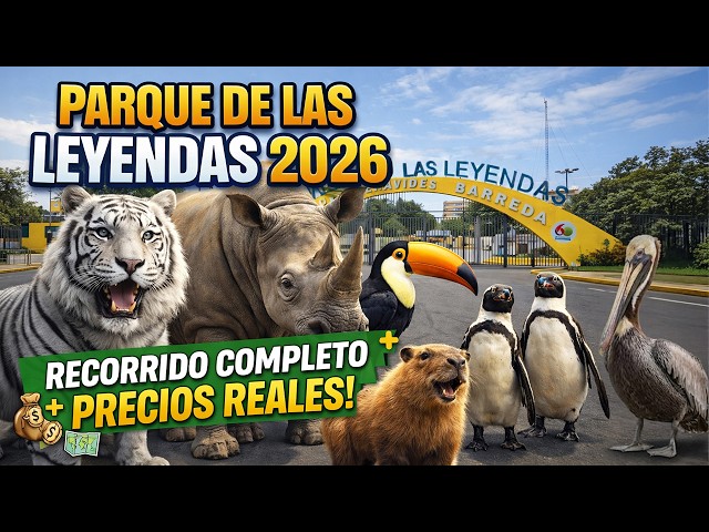 ASÍ ES EL PARQUE DE LAS LEYENDAS EN 2026 RECORRIDO COMPLETO + PRECIOS REALES