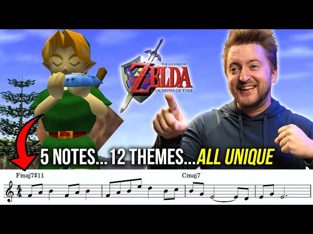 How Ocarina Of Time Builds An Entire WORLD With 5 Notes