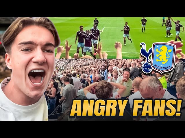 MANZANBI & JACKSON SENDS VILLA FANS MAD at Spurs! In Tottenham vs Aston Villa 