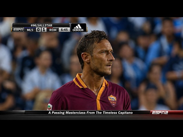 The Day Francesco TottI Destroyed The MLS All Stars