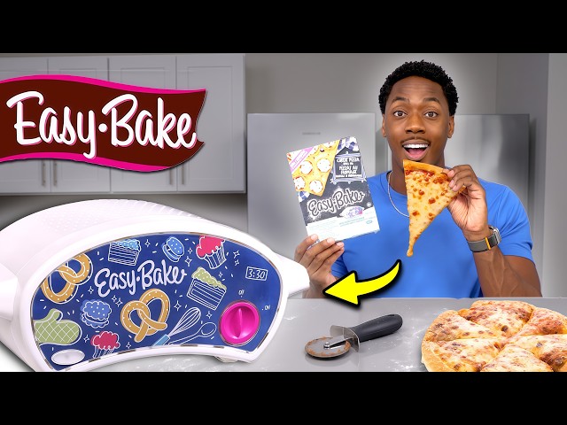 I Made Cheese Pizza in an Easy Bake Oven