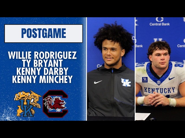 Kentucky Football Players Recap 35-34 Win At South Carolina