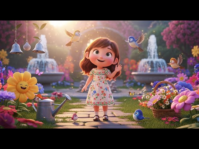 Mary, Mary, Quite Contrary | Classic Nursery Rhyme for Kids | Fun Learning Songs for Children