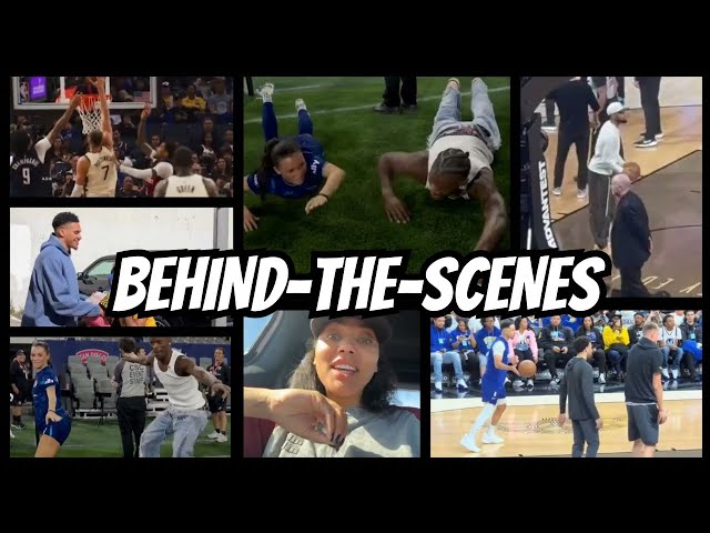 Jimmy Butler off crutches, Seth Curry pregame, Will Richard CityEats, Ayesha Lost Boys, Warriors bts