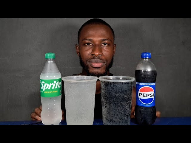 ASMR DRINKING | ICE COLD SPRITE AND ICE COLD PEPSI ASMR DRINKING
