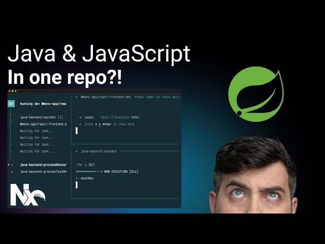 Nx Goes Polyglot: Java + React in One Dev Workflow