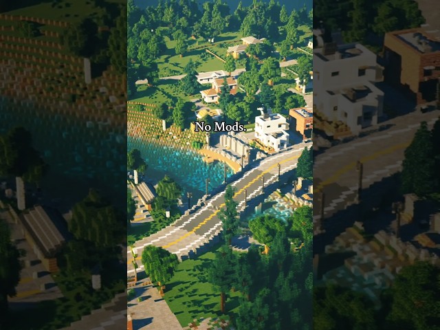 What 10+ Years of Minecraft Building Looks Like 👀 #minecraftcity #cinematic