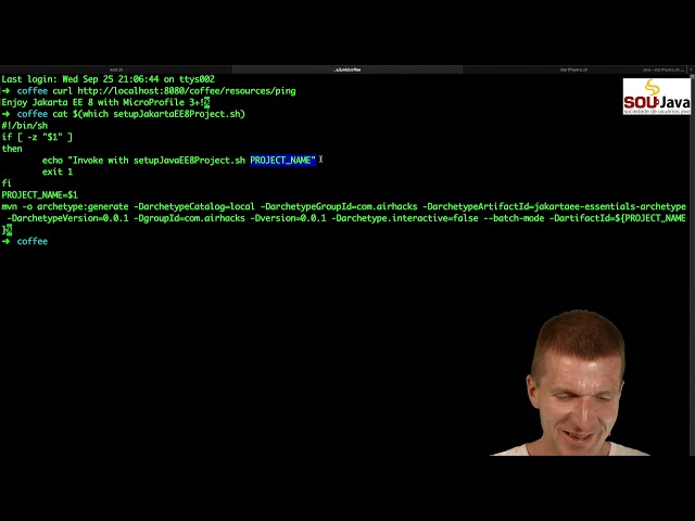 Jakarta EE 8 + Microprofile 3.0: Live Coding - With Even Less Ceremony #slideless