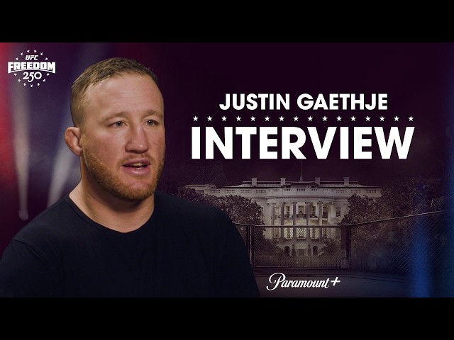 Justin Gaethje previews Ilia Topuria fight at UFC Freedom 250: "I'm going to fight a perfect fight"