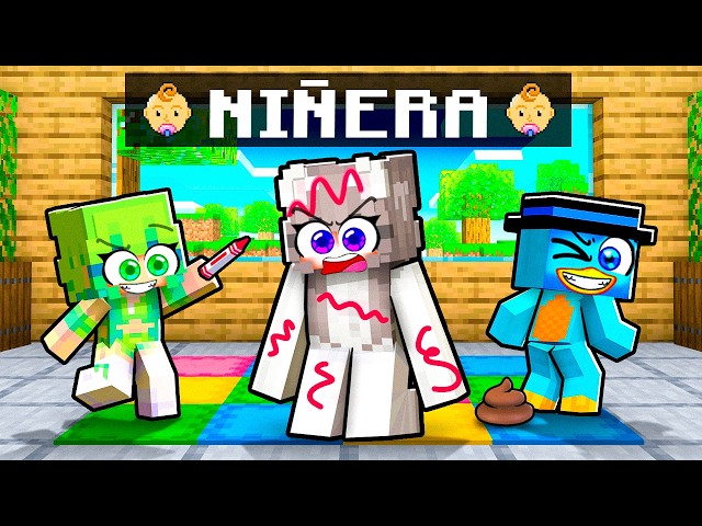 Trolleamos a la NIÑERA Más ESTRICTA en Minecraft!