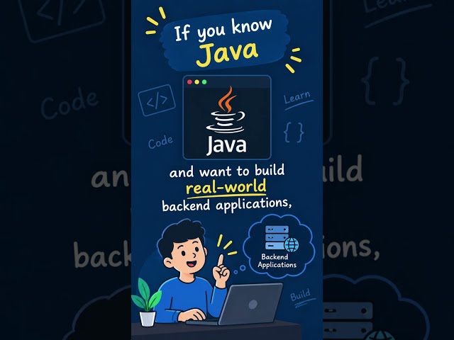 Spring Boot makes Java backend development much easier. 🚀☕ #spring #springboot #springframework