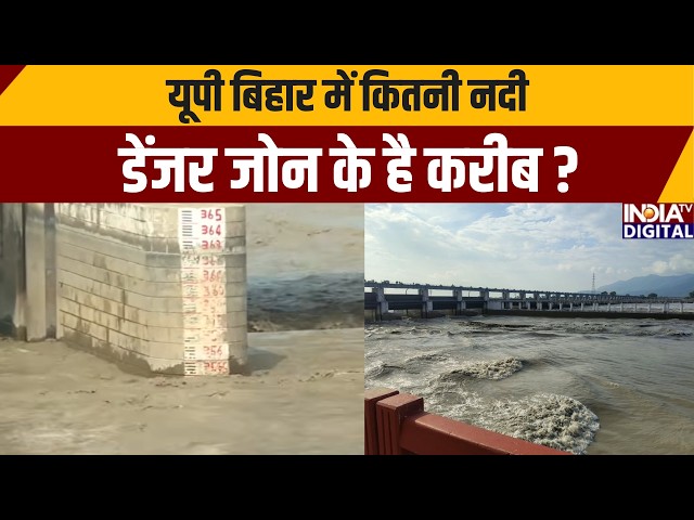 Bihar Flood Alert: यूपी बिहार में कितनी नदी, डेंजर जोन के है करीब? | India TV | Nepal Flood