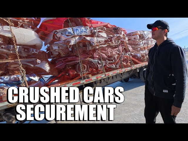 CRUSHED CARS LOADING AND SECUREMENT