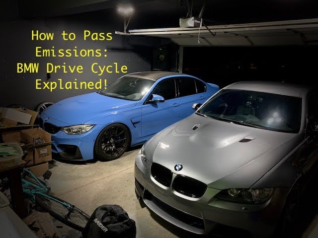 How to Pass Emissions!  BMW Drive Cycle Explained!