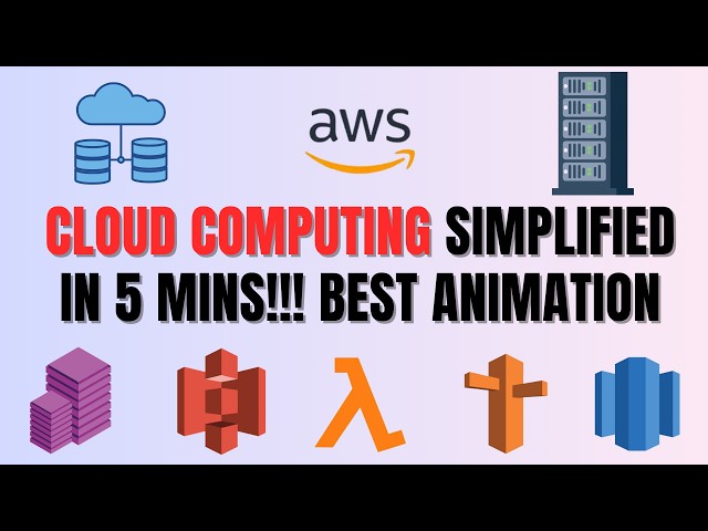 Cloud Computing Explained for Beginners IN 5 MINS!!! | IaaS, PaaS & SaaS | BEST ANIMATION