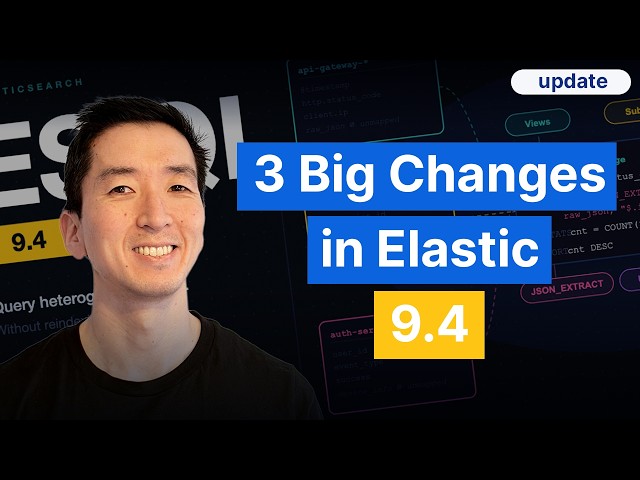 What's New in Elastic 9.4: ES|QL Time-Series, Subqueries & DiskBBQ