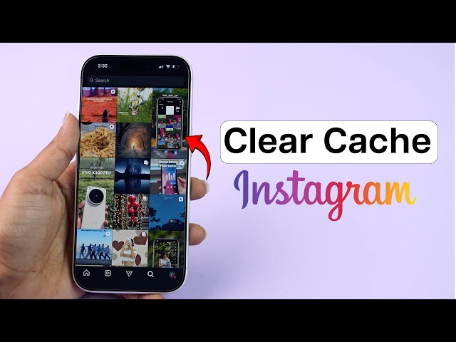 How to Clear Cache on instagram iPhone?