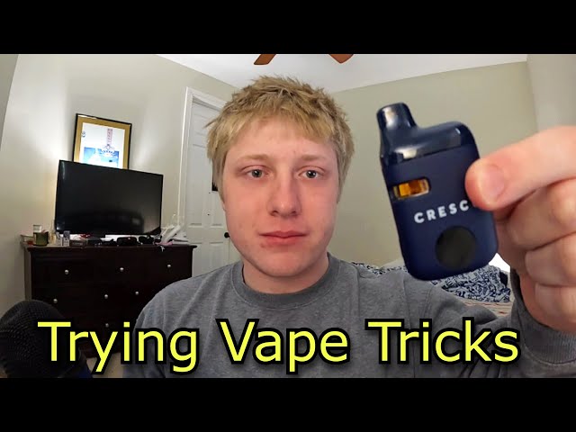 Trying VAPE TRICKS With a CART!