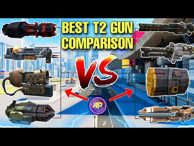 🔥 ALL T2 WEAPONS DAMAGE COMPARISON || WAR ROBOTS WR ||