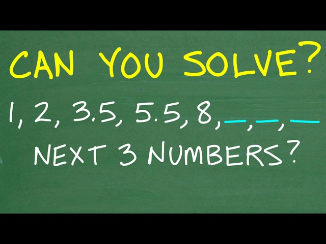 This Number Sequence Has a Hidden Pattern — Can You Spot It?
