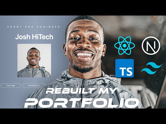 Rebuilding My Portfolio With React, Typescript, Tailwind, and Next.js