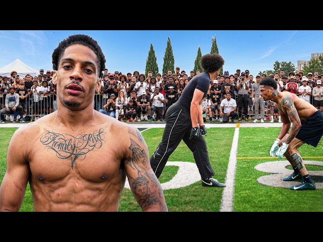 Tatted Up Dad FRIED D1 Commits for $10,000! (Portland 1on1's)