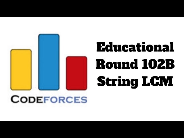 Codeforces Educational Round 102B