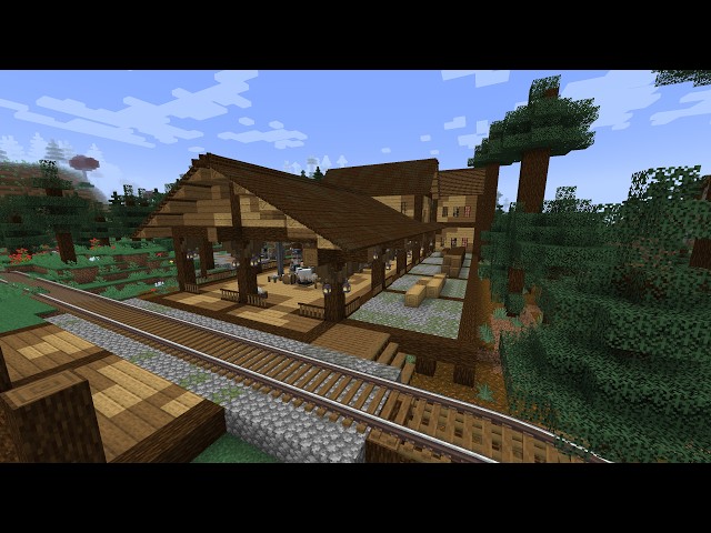 Building the Sawmill | Minecraft Create Aeronautics and Minecolonies lets play