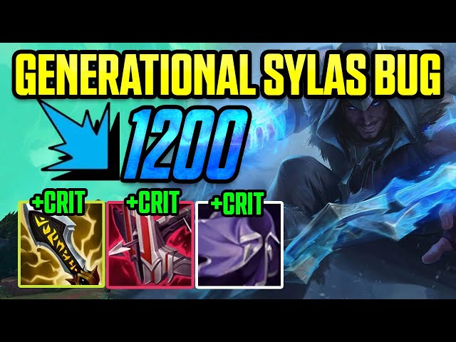 This Sylas ADC Build was OP for Only 1 Day (BUG)