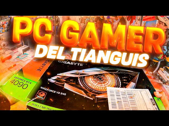¡Así ARMÉ un PC GAMER del tianguis!...