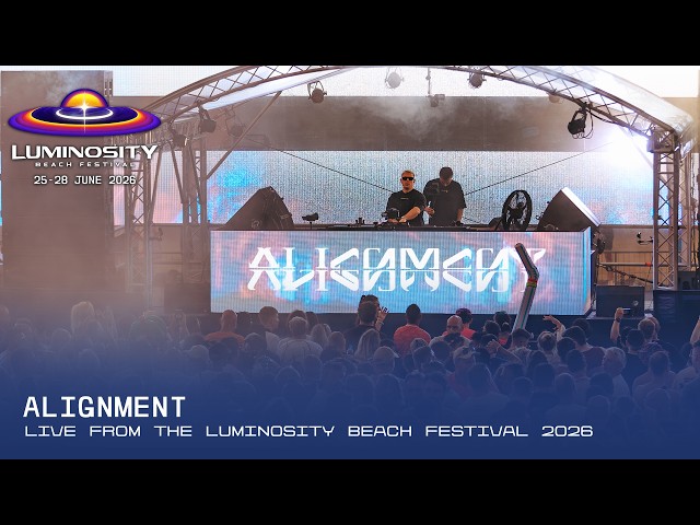 Alignment live at Luminosity Beach Festival 2026 #LBF26