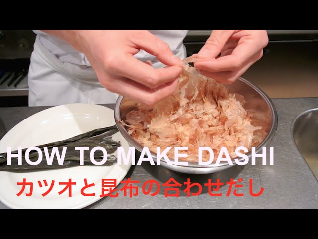Cómo hacer dashi/caldo - Técnica japonesa auténtica - Dashi de bonito y algas