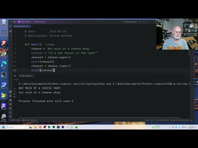 Python Strings Part 2