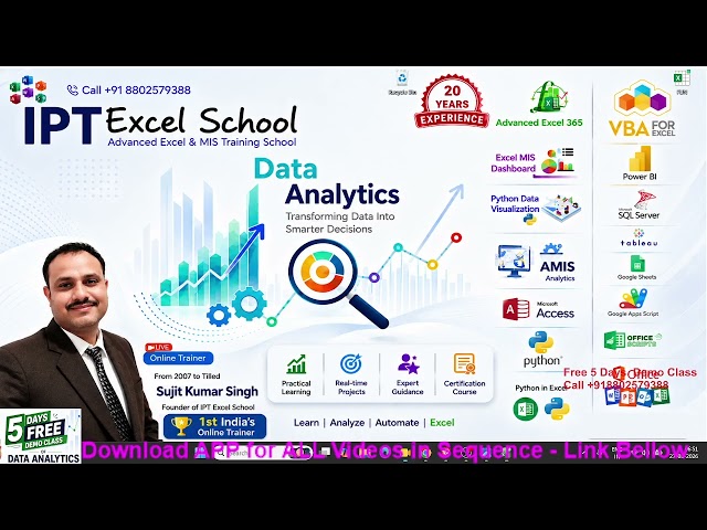 How can join Free 5 Days DEMO Class with Sujeet Sir Live Free