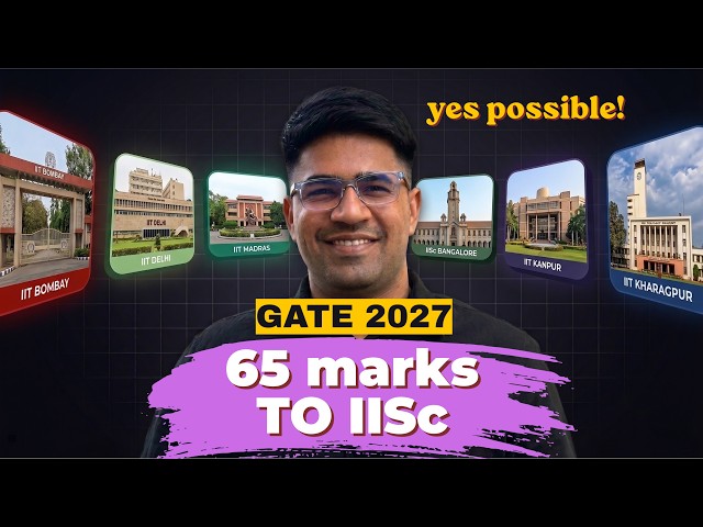 65 Marks Can Get You Into IISc M.Tech AI | The Data Will Surprise You