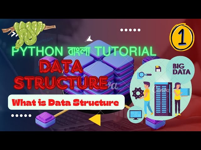 Data Structure in Python Part 1( What is Data Structure) . Python Bangla Tutorial for beginners