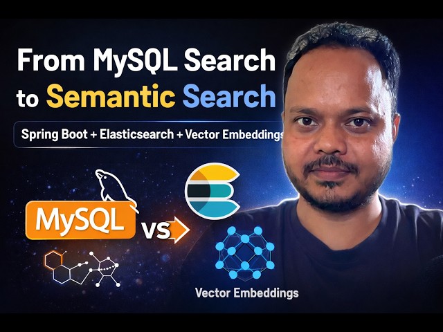 From MySQL Search to Semantic Search | Spring Boot + Elasticsearch + Vector Embeddings | Codefarm