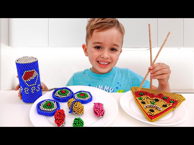Vlad y Niki simulan jugar con mamá - Video de colección para niños