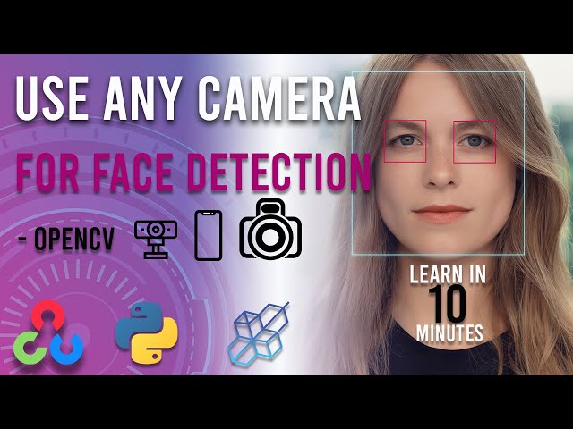 How To Use Any Camera For Face Detection Using OpenCV |Python| Project For Beginners