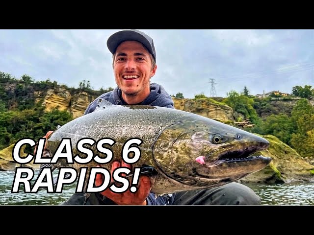 DO NOT FISH HERE | Dangerous Salmon Fishing in Massive River