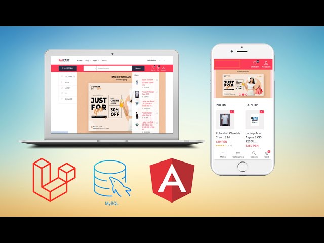 LARAVEL ECOMMERCE Y ANGULAR - CLASE 131: Primeros pasos, requisitos, variables de entorno y  git hub