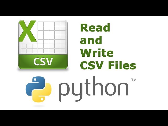 How to read and write CSV files using Python