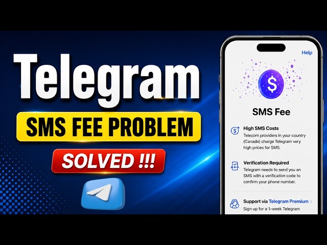 3 Methods : How To Fix Telegram SMS Fee Login Problem/ Telegram SMS Fee issue fixed ( 2026 solution)