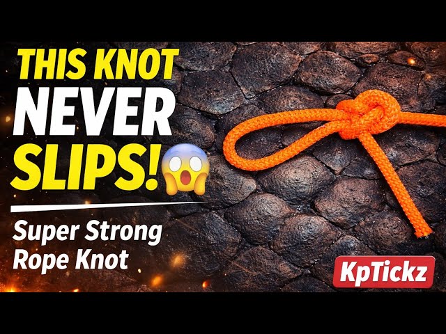 How to Tie a Perfect Bowline Knot | Beginners Guide